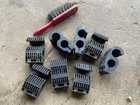 8 x road traffic barrier joining clip connectors Q-clips Chapter 8 replacement