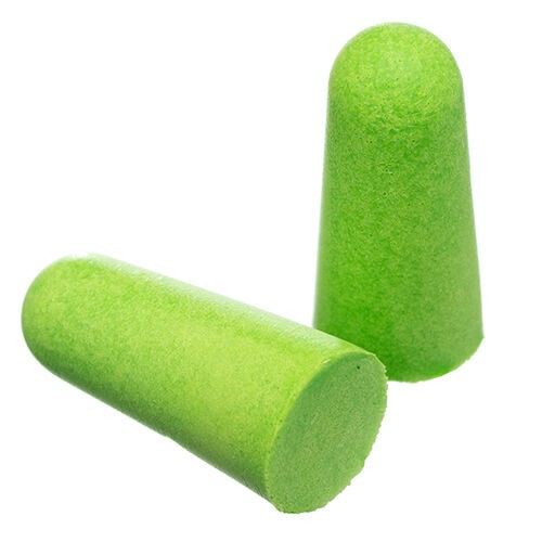 B-Safety SILENTO UNO Einweg-Gehörschutzstöpsel PU-Schaum neon-grün 200 Stück