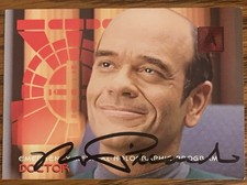 Robert Picardo Emergency Medical Doctor Hologram Signed 30th Anniversary Auto IP