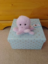 Jellycat. Fluffy Octopus. Tiny Lilac. Genuine. Brand New With Tags.