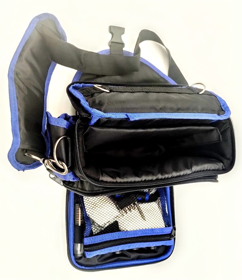 DAC Gunmaster Pistol Range Bag w/ 22-Piece Universal Cleaning Kit + Driver Set