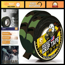 Camo Hockey Tape Roll - Multipurpose Cloth for Lacrosse, Baseball, Softball, Rac