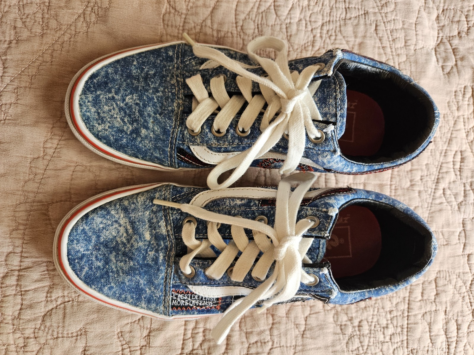 SAOLA Sneakers Vans Cobra Kai Decorate Karate All Valley Championship Donna 7 Uomo 5 5