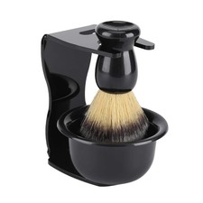 Shaving Brush Set, 3 in 1 Men Hair Shave Brushes Bowl Stand Cream...