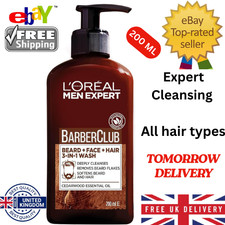 Image of Loreal Men Expert Barber Club Beard Face & Hair Wash 200Ml