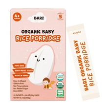 Organic Baby Rice Porridge, Stage 1, 4 Months, 4.2 oz 10 Packets 