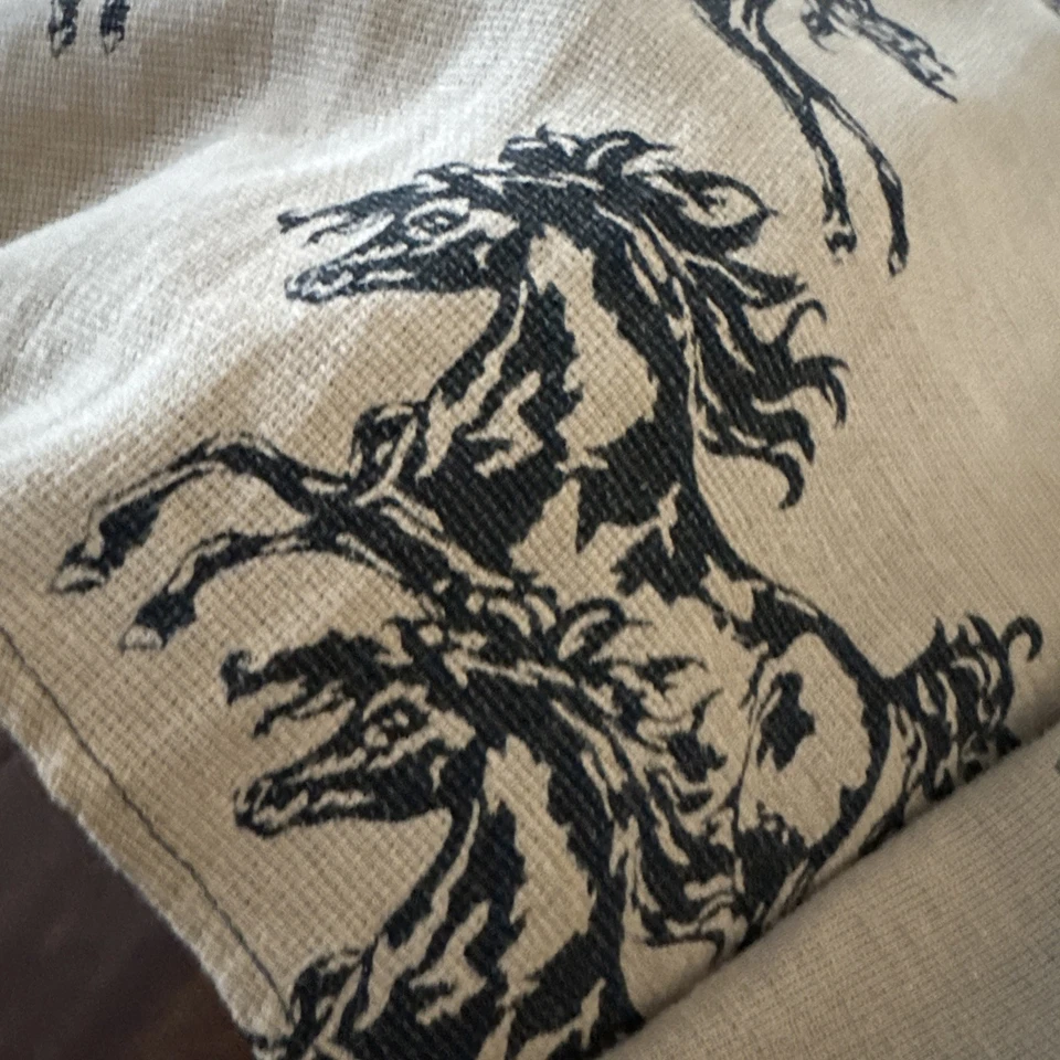 Falda Odille Fit & Acampanada Mezcla Lino Patrón Caballo Malla Forrada Para Mujer Talla 6” Foto 3 de 4