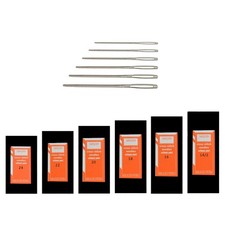 25 Sticknadeln ohne Spitze im Nadelumschlag K...