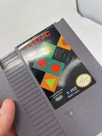 Puzznic for NES (Box + Cartridge only) (Tested, Working, Authentic)