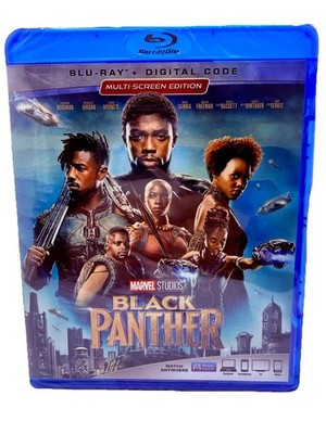 Black Panther Blu-ray Marvel Superhero Film Starring Chadwick Boseman
