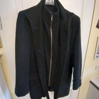 Hochwertige sportlich elegante Herren Winterjackeschwarz Gr. 56 Jan Paulson men
