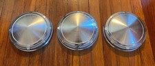 3 Nos Early Take Offs 68-74 Mopar 9 Aluminum Dog Dish Hubcaps Plymouth Dodge