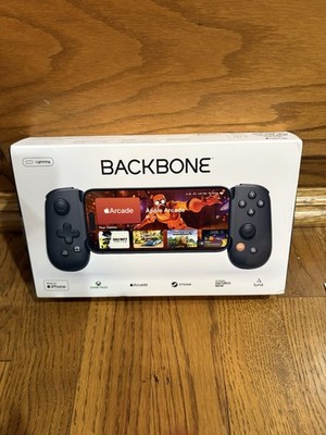New Backbone One Mobile Gaming Controller for iPhone Black BB-02-B-R