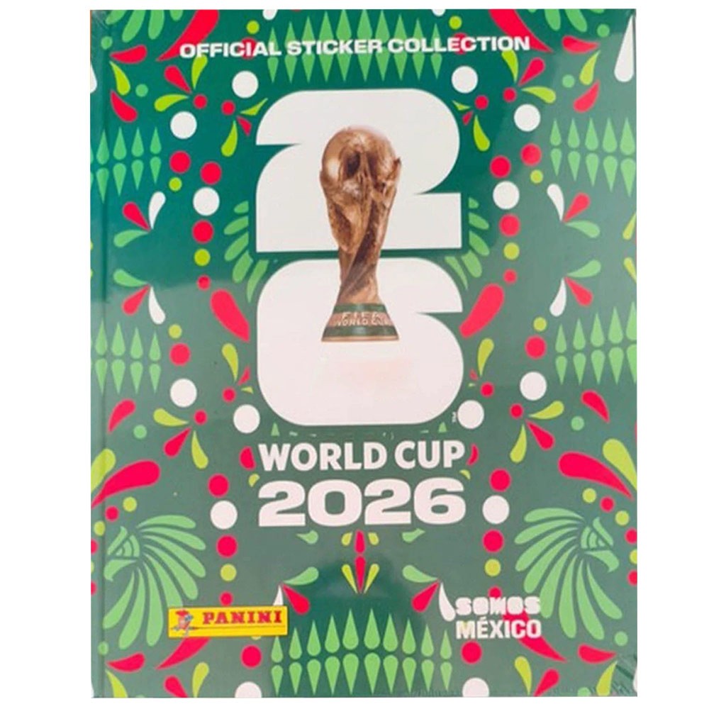 FIFA World Cup 2026 Hard Cover Album Green MEXICO Version SEALED UK