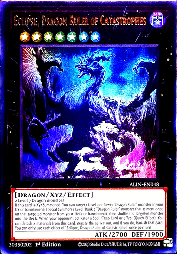 Eclipse, Dragon Ruler of Catastrophes ALIN-EN048 | eBay