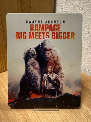 Rampage Big Meets Bigger (2018) Limited Steelbook Edition Blu-ray