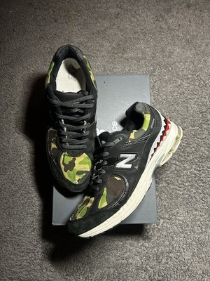 New Balance 2002R Bape Black Size 11 Mens M2002RBF Apes Strong Together