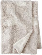 Baby Plush Blanket, Soft Cozy Stroller Blanket for Newborn Infant Boys and Girls