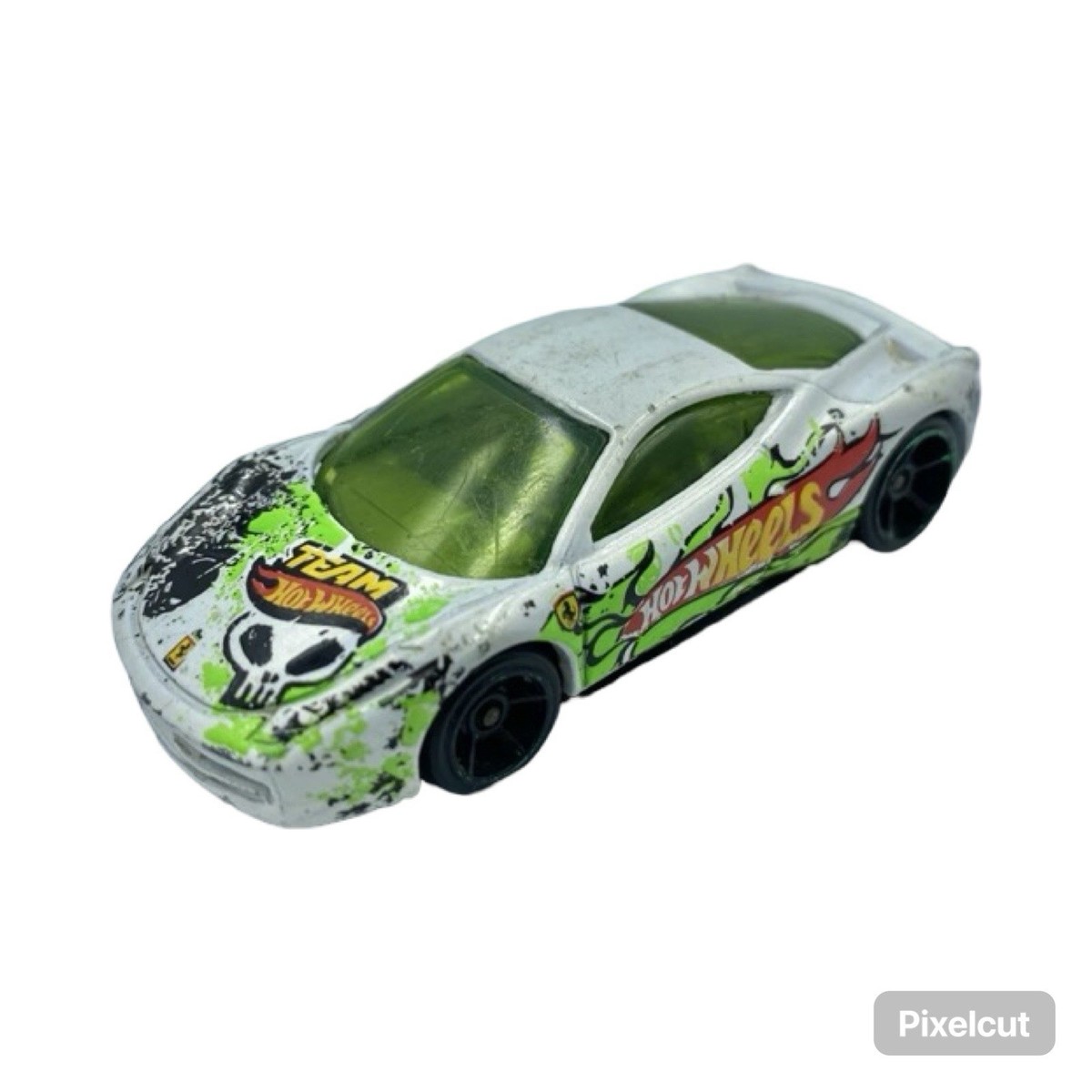 Ferrari 458 Italia ミニカー ホワイトHOT WHEELS Hot Wheels ~ 1:62 Ferrari 458 Italia Challenge ~ (White) | eBay UK