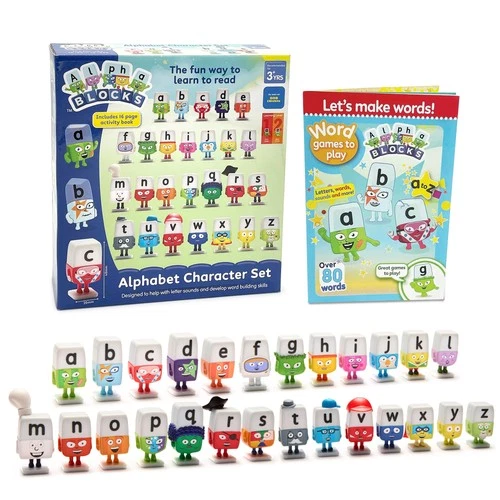 ALPHABLOCKS Alphabet Character Set for Kids