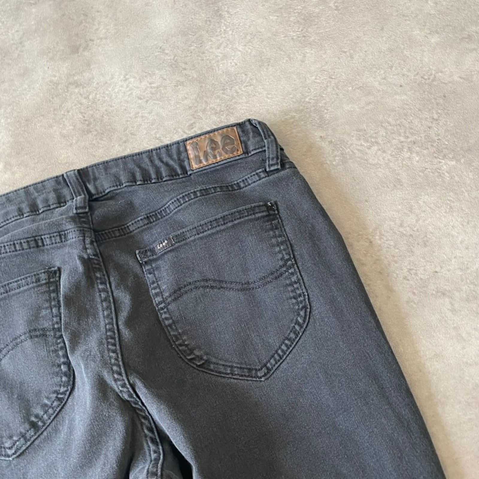 Lee Jeans Womens 32" Bootcut Y2K Regular Fit Denim Trousers, Black image 7