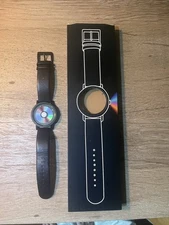 Projects Watches PJT-7520 CD Watch 40mm Black Leather Strap Watch