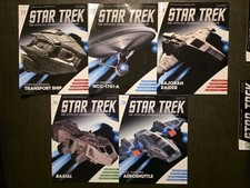 Magazyn Eaglemoss Star Trek (bez modeli) wydania 71, 72, 74, 76 i 78