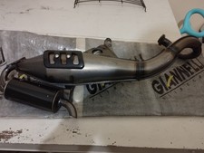 Piaggio Zip Giannelli Marmitta completa Silenziatore Fibra Di Carbonio scooter 