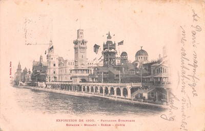 810950) AK Weltausstellung Expo Paris Frankreich 1900 gel. 1900