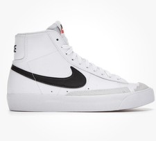 Size 7 - Nike Blazer Mid 77 White Black GS DA4086-100