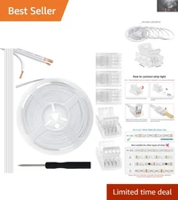 Versatile 4 Pin LED Connector Kit - 32.8ft RGB Extension Wire for DIY Projects