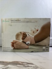 Owlet Dream Duo 2: Dream Sock w/Owlet Cam 2, Dusty Rose Sock, White Cam