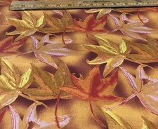 Fall Leaves 100 cotton fabric sold by the yard 2031