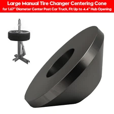 Large Manual Tire Changer Centering Cone for 1.67" Diameter Center Post Car U1