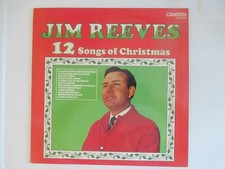 JIM REEVES 12 Songs of Christmas Camden CDS 1160 1964 Excellent Condition U.K.