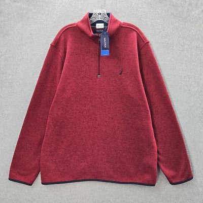 Nautica Womens Long Sleeve Pullover Mockneck Sweater