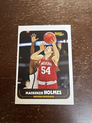 MACKENZIE HOLMES Sports Illustrated SI Kids RC Rookie Card INDIANA IU
