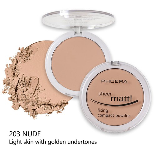 Sheer Matt! Hydrating Compact Fixing Foundation Face Powder CHOOSE SHADE - Picture 7 of 12
