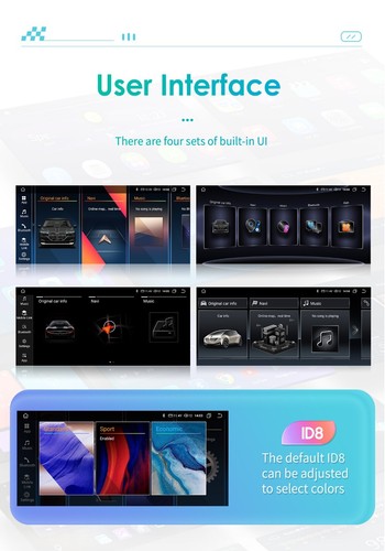 Android 13 Coche GPS CarPlay Wifi Para BMW Serie 5 E60 E61 CCC BT5.0 DSP 4+32GB - Imagen 8 de 24