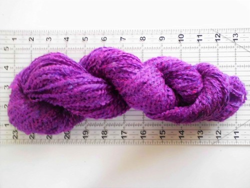 3 Skeins Lilac Purple Soft Homespun Texture Medium Weight Yarn - Picture 5 of 5