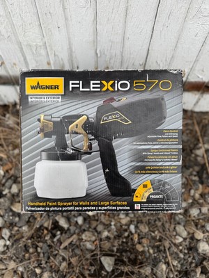 Wagner Flexio 570 Handheld HVLP Interior & Exterior Paint Sprayer 