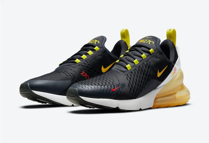 Nike sneakers shop black and yellow