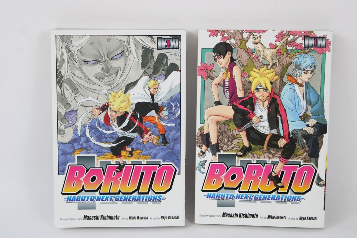 Boruto: Naruto Next Generations English Volume 1 & 2 Masashi Kishimoto  Manga Lot