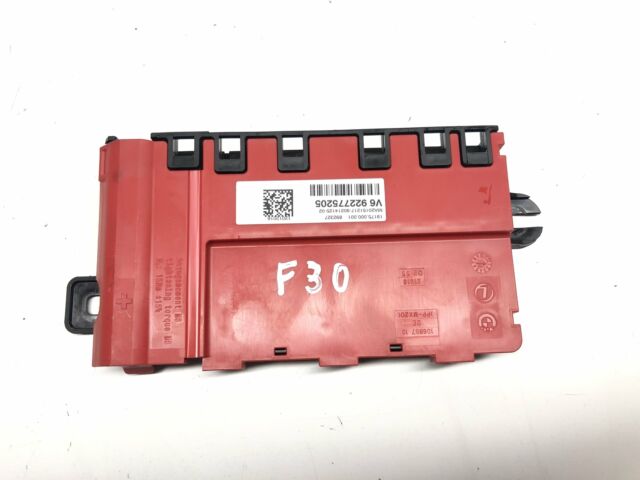 BMW 3 F30 330 d xDrive Battery Cable Ends 9227752 3.0 Diesel 190kw 2016 10780264