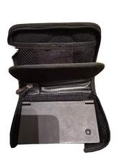 Nintendo DSi Launch Edition Black Matte with Charger Case and Stylus