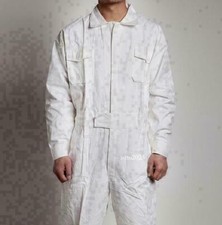 Mens Coveralls Mechanic Long Sleeve Uniform Working Suit Zip Jumpsuits Oversize