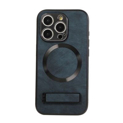 Hülle Für iPhone 16 15 Pro Max 14 13 12 11 Magnet Stoßfeste Magsafe Ständer Case