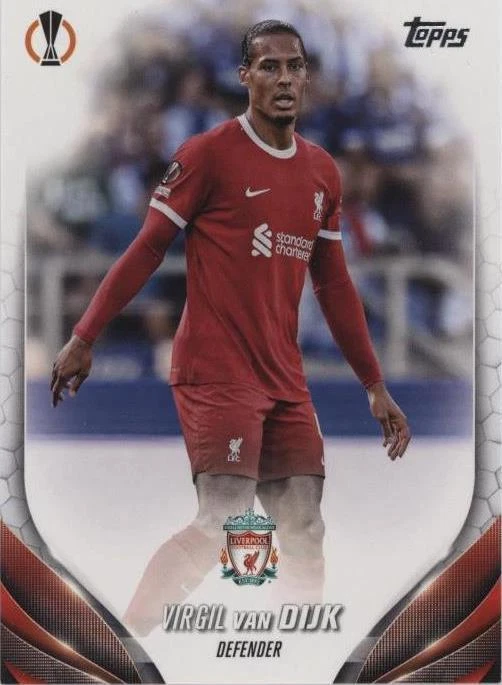 2023-24 Topps UEFA Club Competitions Virgil van Dijk #132