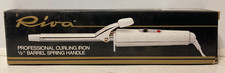Riva Professional Curling Iron 1/2" Dual Heat, Cool Tip, Swivel Cord RVCI71R NIB