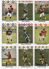 2008 TOPPS FOOTBALL SET 440 cards plus 5 insert sets RC Flacco Ryan Rice Johnson